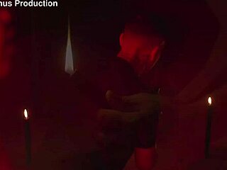 submission ritual with foot worship