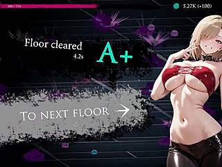 Sexy blonde witch gives amazing blowjobs hentai clicker game lich x coven 2