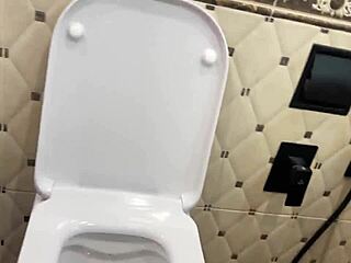 Watch how i wipe my pussy with toilet paper pissing collection various panties dirty pads free