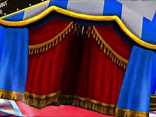 Senran kagura peach ball game scene
