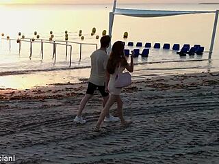 candie and alex explore passion together in alicante