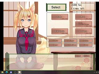 Kit sune to no sei kat su lets play your waifu foxgirl konko x