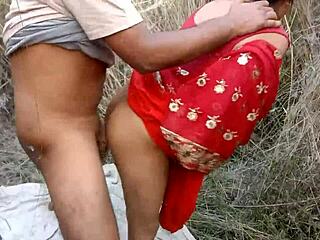 bangladeshi wife enjoys outdoor hardcore fun